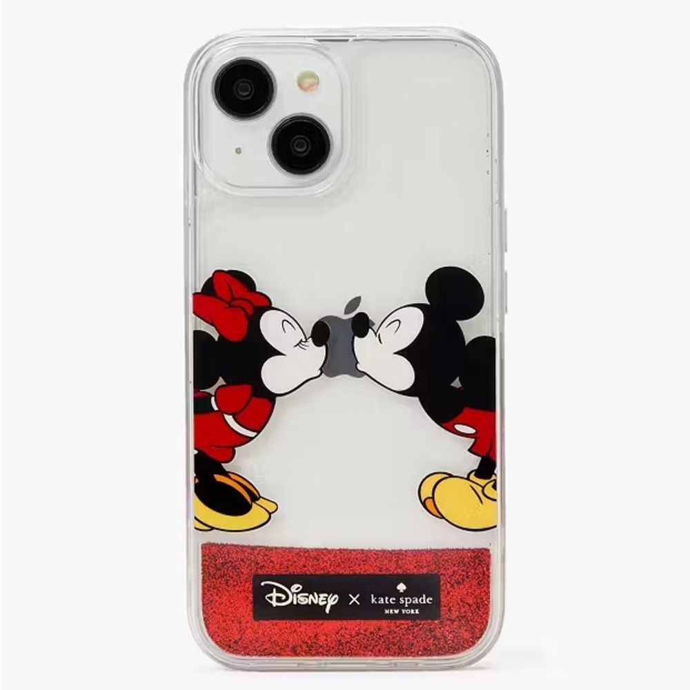 Kate Spade- Mickey‎ and Minnie iPhone Case Black and Red